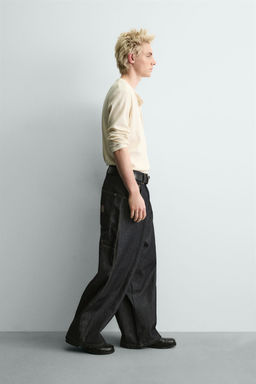 RELAXED FIT TROUSERS WITH CHAIN - Zara фото 16