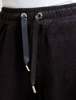 Прямые брюки из бархатистого велюра - Vilatte фото 6