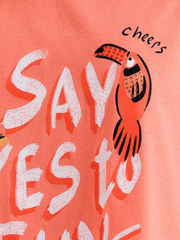 PELICAN, майка для девочек, Персиковый фото 4