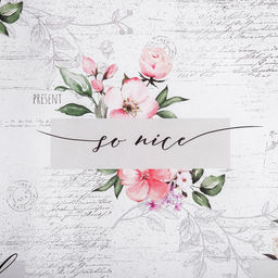 Цена за 10 шт. Бумага упаковочная крафтовая «Нежность», 50 х 70 см