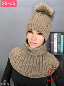 Комплект женский 2в1 с помпоном - Bruno фото 7