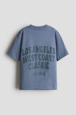 Camiseta estampada de corte holgado - H&m фото 9