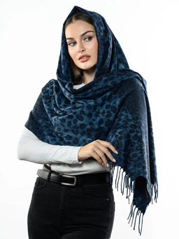 Яркий палантин с анималистичным принтом - Pretty mania фото 4