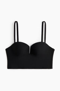 Bustier de microfibra con copas acolchadas - H&m фото 2