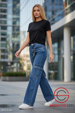 Джинсы с начёсом женские - Bruno фото 2