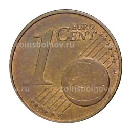 1 евроцент 2017 года Испания