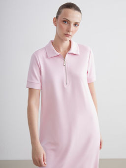 Polo Yaka Mini Elbise