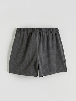 Beli Lastikli Pileli K?z ?ocuk ?ort Etek