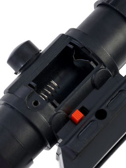 Винтовка Защитник, с лазером, с штык-ножом, стреляет пульками 6 мм - Simaland фото 6