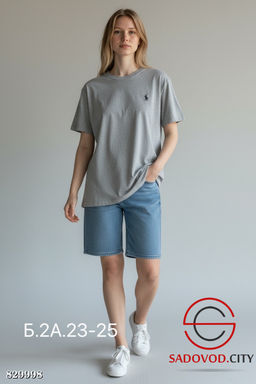 Футболка женская из хлопка