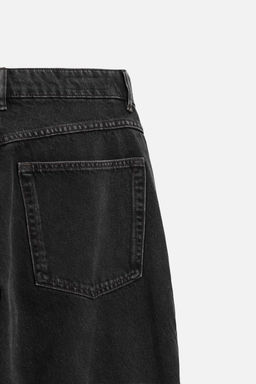 FLARE FIT JEANS WITH ZIPS - Zara фото 9