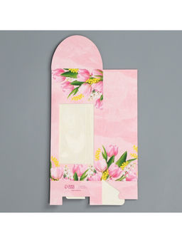 Цена за 5 шт. Коробка кондитерская, упаковка, «8 Марта», 9 х 19 х 6 см