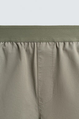 PANTAL?N PARACHUTE RELAXED FIT / Khaki claro - Zara фото 9