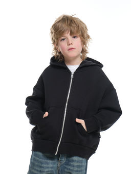 Зипка толстовка для мальчика с шевроном 22-0430 графит - Mini maxi фото 12