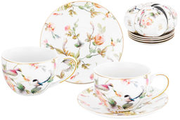 Чайн. набор 12 пр. 250 мл Певчие птички NEW BONE CHINA - Elan gallery фото 14