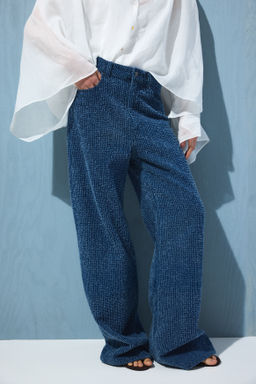 Boucl? Bootcut High Waist Jeans - H&m фото 6