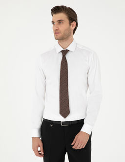 Beyaz Likral_ Kolay _t_lenebilir Ekstra Slim Fit Basic G_mlek