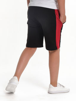 Шорты для мальчика 22-3458 черный | горчичный - Mini maxi фото 9