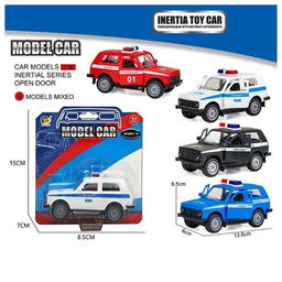 Инерц. 16,5*5*18см "LADA Niva. Спецтехника" (DD2804P-2/DT) 4 вида в ассорт., в блистере