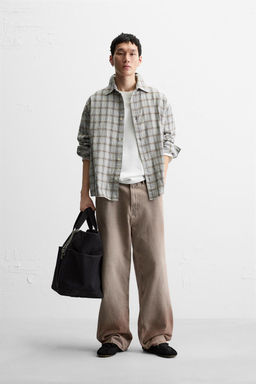 TEXTURED CHECK SHIRT