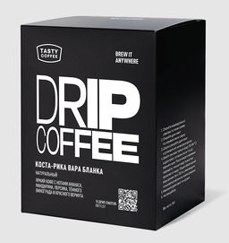 Дрип-пакеты Tasty Coffee Коста-Рика Вара Бланка набор 10 шт