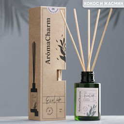 Диффузор ароматическийEcoLife,100мл,COCONUT&JASMINE