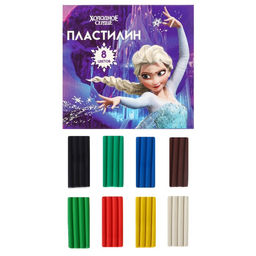 Пластилин 8 цветов 120 г Холодное сердце - Disney фото 6