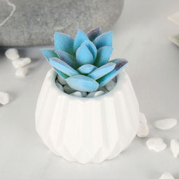 Суккулент искусственный 5,5х6,5 см / GN141 /уп 100/ - Галеонтрейд фото 3