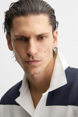 STRIPED POLO SHIRT - Zara фото 6