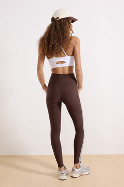 Kahverengi Dalg?c/Scuba Spor Tayt THMSS26TY00002 - Trendyolmilla фото 7