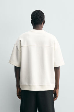 INTERLOCK TECHNICAL LABEL SWEATSHIRT - Zara фото 3