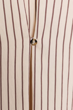 STRIPED SHIRT WITH WIDE CUFFS - Zara фото 20