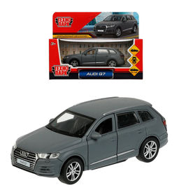 . Модель "Audi Q7 Матовый" металл 12 см, двер, багаж, инерц, серый, кор. арт.Q7-12MAT-GY