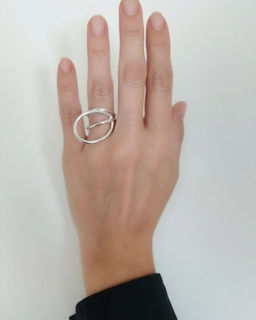 Кольцо с белым серебрением - Vel vett фото 7