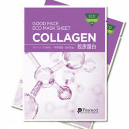 Good Face Eco Mask Sheet Collagen - Тканевая маска для лица с коллагеном, 23 мл