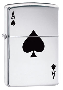 Зажигалка ZIPPO Туз пик | Simple Spade Design 24011