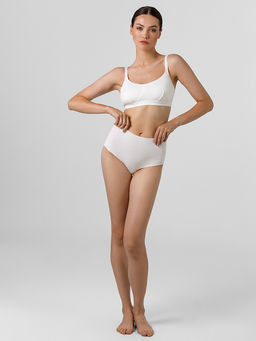 Трусы женские макси мультипак (3 шт.) в белом цвете - Mark formelle фото 3