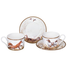 ЧАЙНЫЙ НАБОР LEFARD ОХОТА НА 2 ПЕР. 4 ПР. 300 МЛ (КОР=24НАБ.)