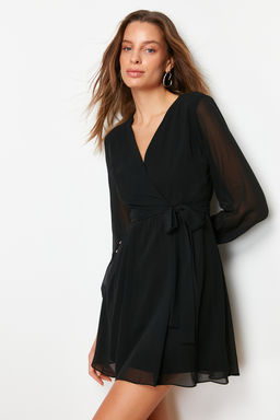 TRENDYOLMILLA Cok Renkli Duz Dokuma Elbise TWOAW22EL0691  фото 13