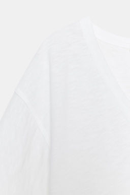 V-NECK T-SHIRT - Zara фото 19