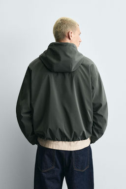 TECHNICAL HOODED JACKET