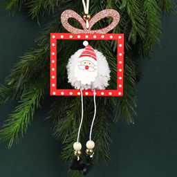 Новогоднее украшение 18 см / HP-96112 /уп 24/480/ микс (Дед Мороз ) - Галеонтрейд фото 2