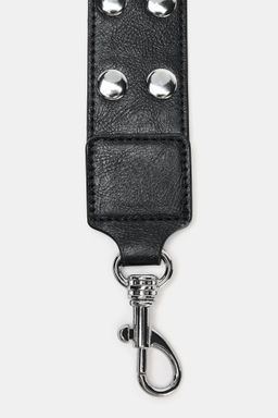 BANDOLERA PARA BOLSO TACHAS / Negro