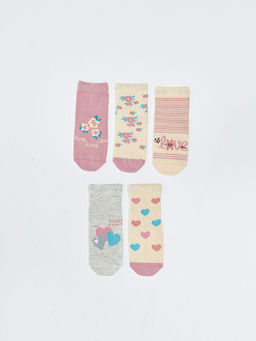 Desenli K?z Bebek Soket ?orap 5li - Waikiki фото 3
