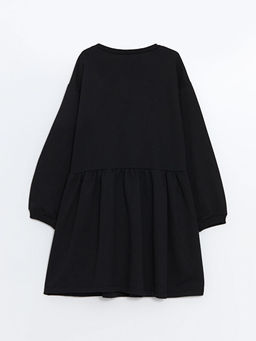 Bisiklet Yaka K?z ?ocuk Elbise - Waikiki фото 3