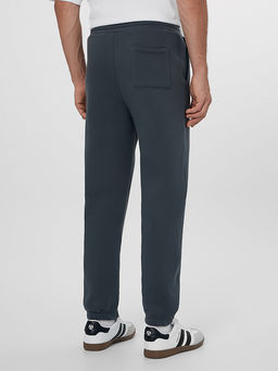 Теплые брюки джоггеры мужские зеленые с начесом - Mark formelle фото 3