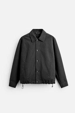 TEXTURED BOXY FIT JACKET - Zara фото 8