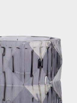 Ваза для цветов, 23 см, стекло, серая, Сanto - Anna lafarg фото 10