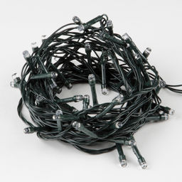 ULD-S0500-050/DGA MULTI IP20 Гирлянда светодиодная, 5м. 50 светодиодов. Разноцветный свет. Провод зеленый. ТМ Uniel - Volpe фото 4