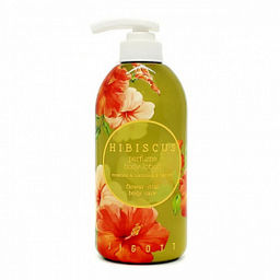 Jigott Hibiscus Perfume Body Lotion, 500ml - Парфюмированный лосьон с ароматом гибискуса